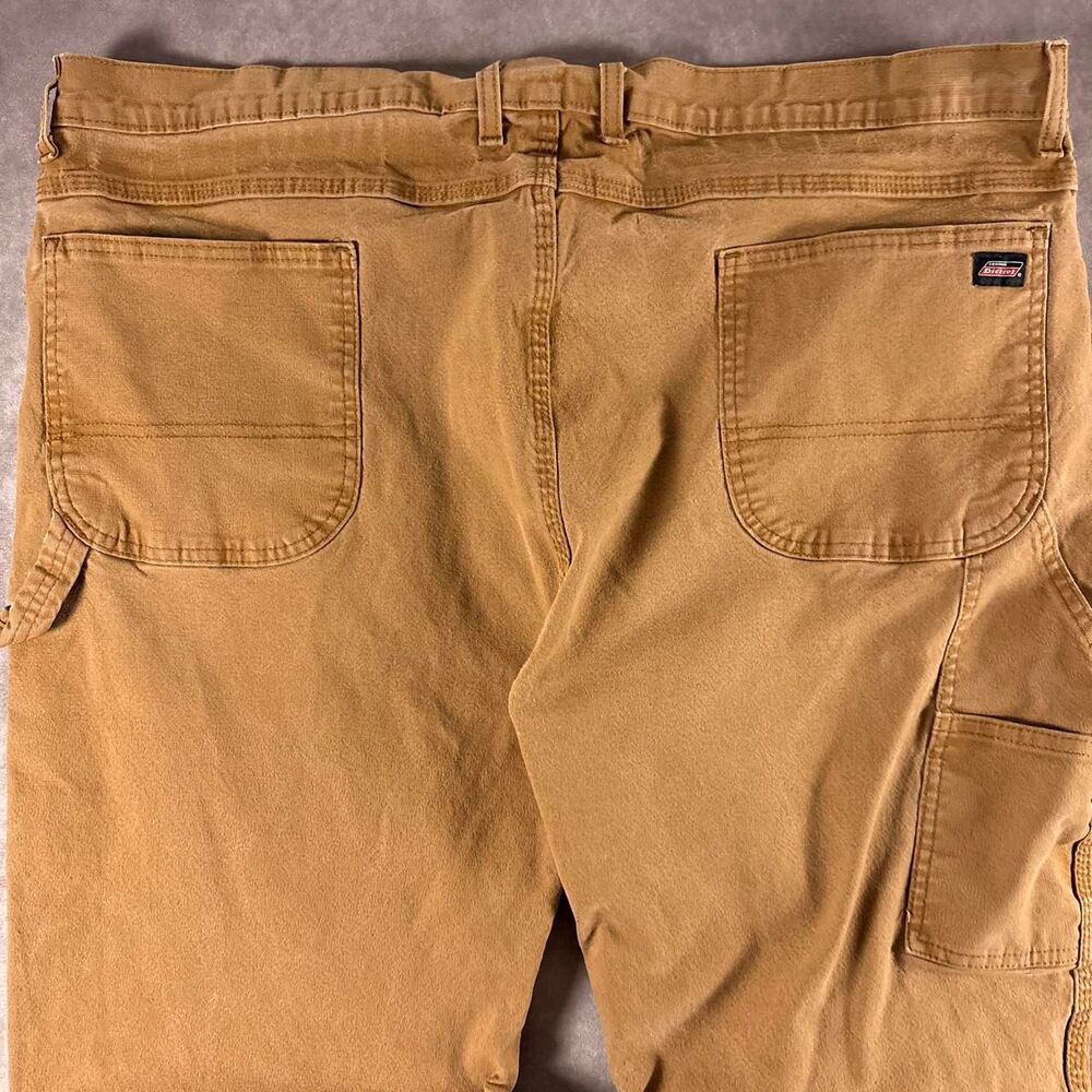 dickies tan carpenter worn in workwear pants